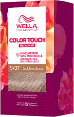  Wella Color Touch Fresh-Up-Kit 9/97 Cool Beige Blonde 130 ml 
