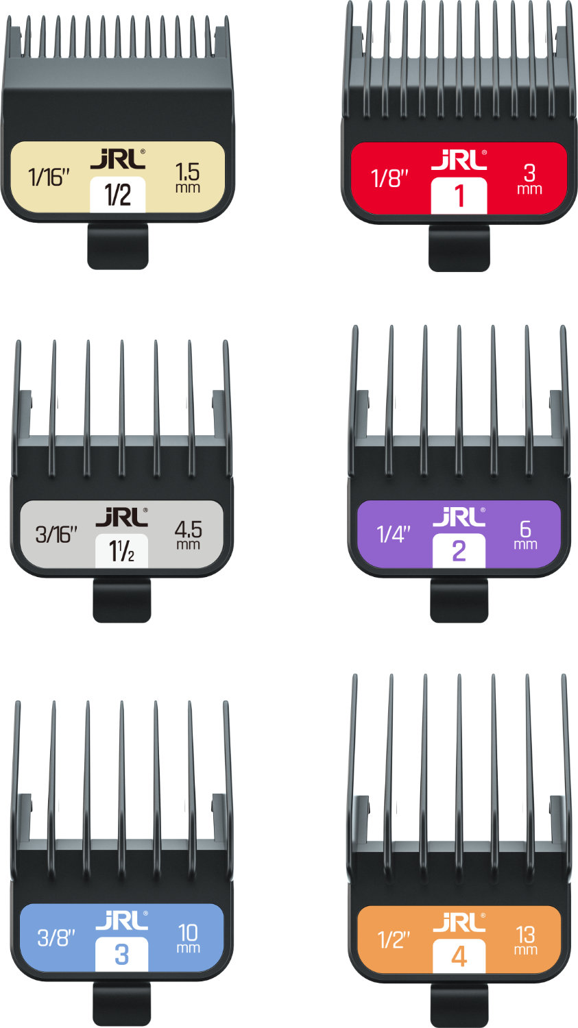 JRL Clipper Aufsteckkämme Set Guard 5 JR-02586