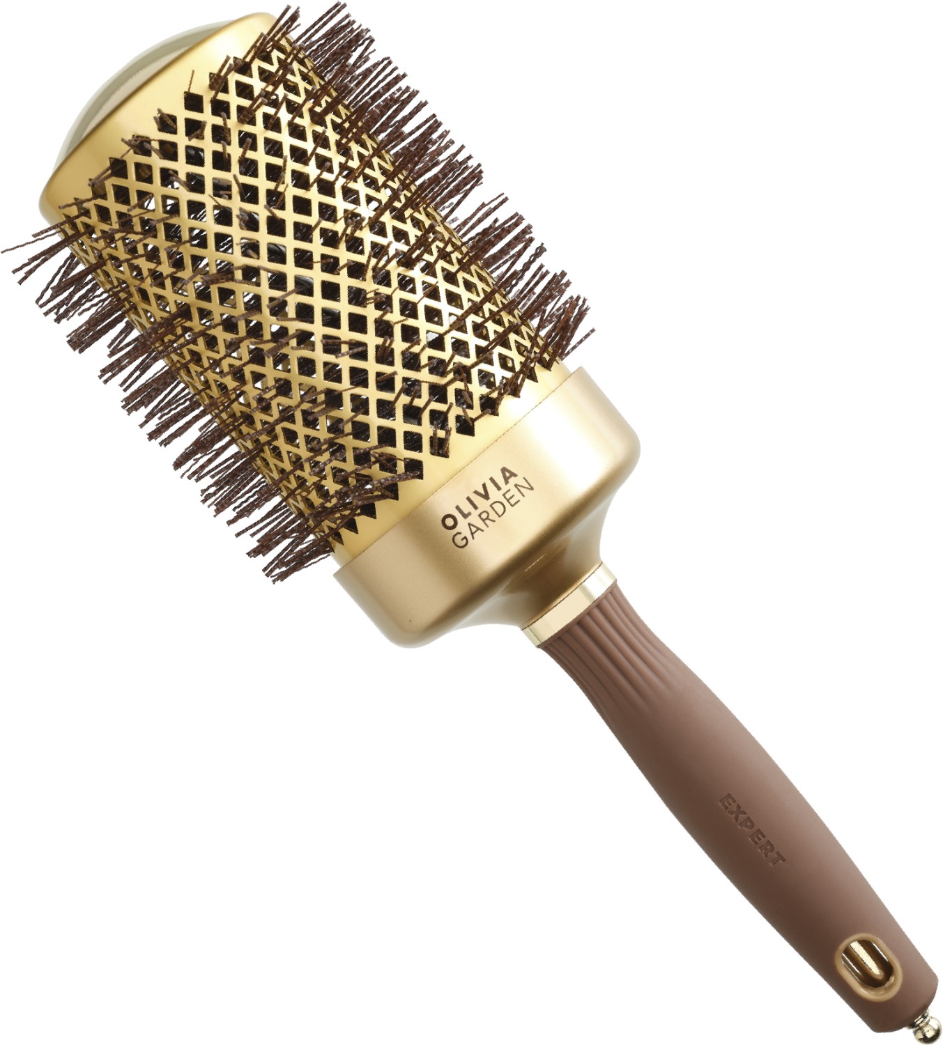 Olivia Garden Expert Blowout Shine Gold & Brown 65 mm B-2501