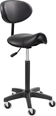 XanitaliaPro Ideal Pro Saddle Hocker Mit Rückenlehne L