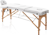  XanitaliaPro Master Confort Wood Tragbare Massageliege weiß 