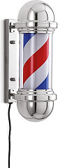  XanitaliaPro Barber Indoor Barber Pole Silber 