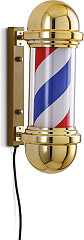  XanitaliaPro Barber Indoor Barber Pole Gold 