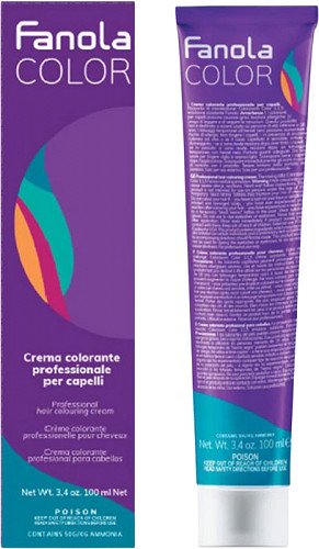  Fanola Cream Color 6.1 Dunkelblond Asch 