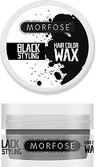  Morfose Color Hair Wax Schwarz 100 ml 