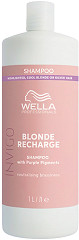 Wella Invigo Blonde Recharge Refreshing Shampoo / Kühl Blond 1000 ml