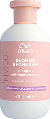 Wella Invigo Blonde Recharge Shampoo 300 ml