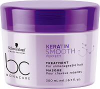  Schwarzkopf Bonacure Keratin Smooth Perfect Treatment 200 ml 