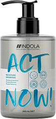  Indola ACT NOW! Moisture Shampoo 300 ml 