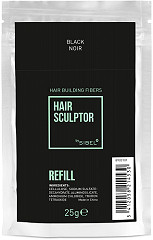  Hair Sculptor Haarverdichtungsfasern Nachfüllpackung Schwarz 25 g 