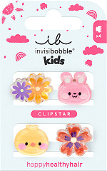 invisibobble Clipstar Glow Bloom Kids