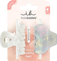 invisibobble Clipstar M Pearly Frost