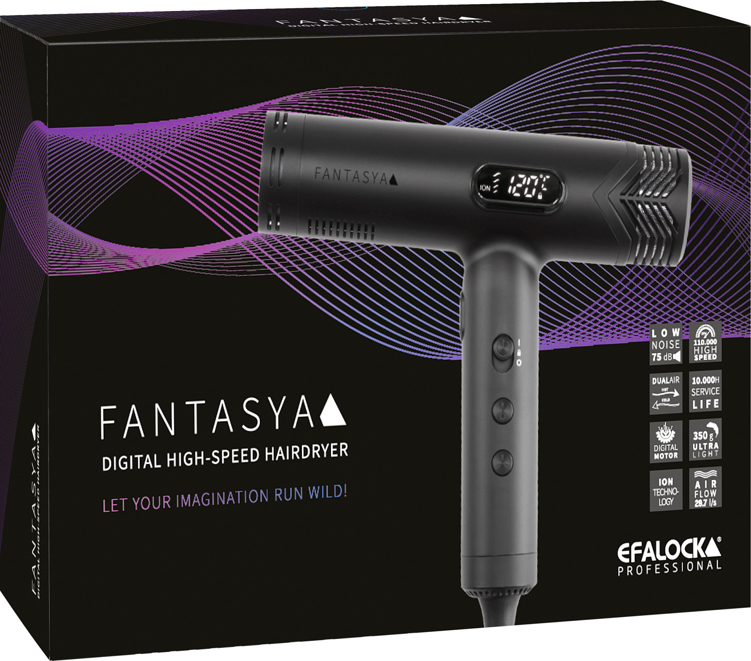  Efalock Fantasya Schwarz 
