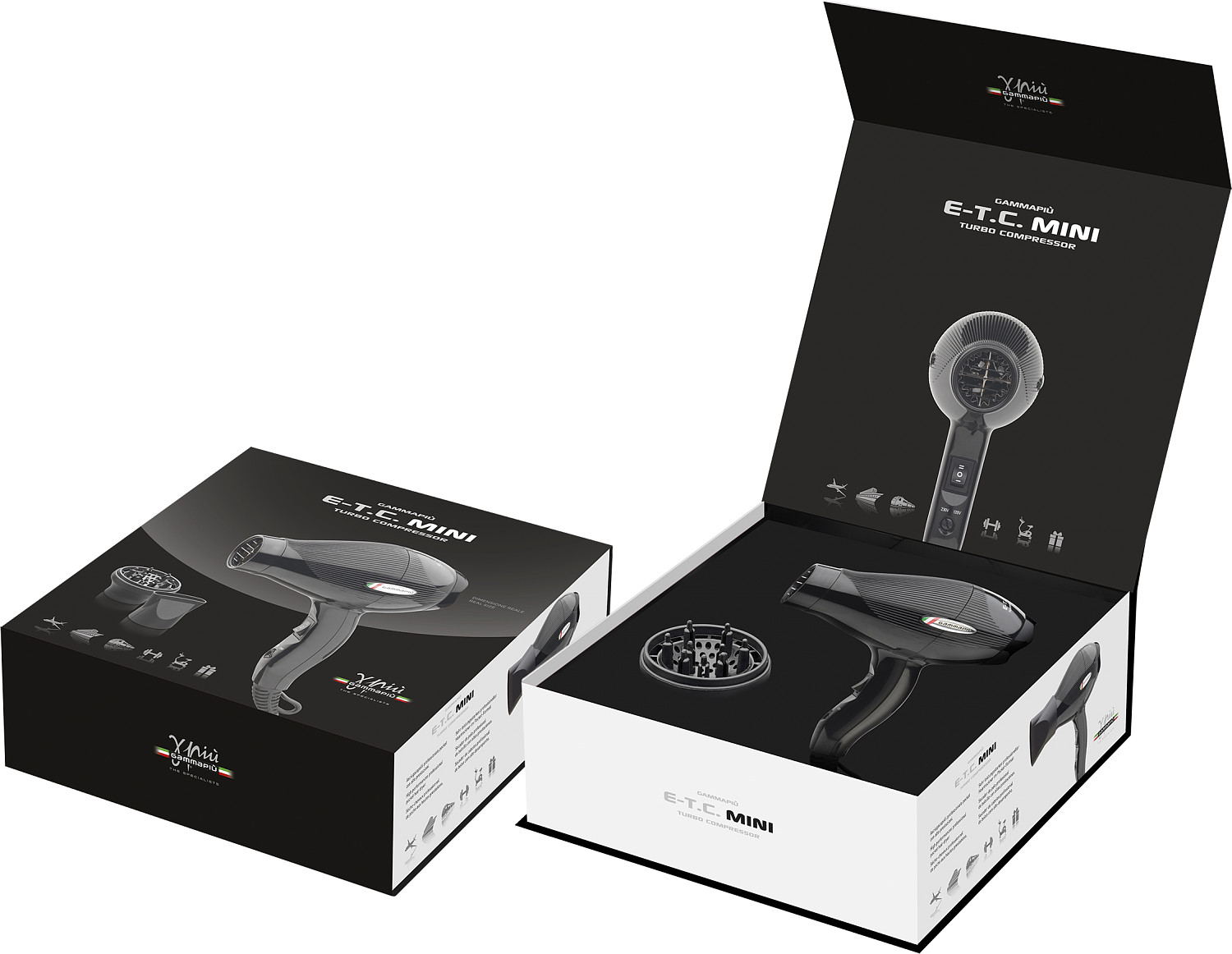  Gamma+ E-T.C. Mini Nylon Black 