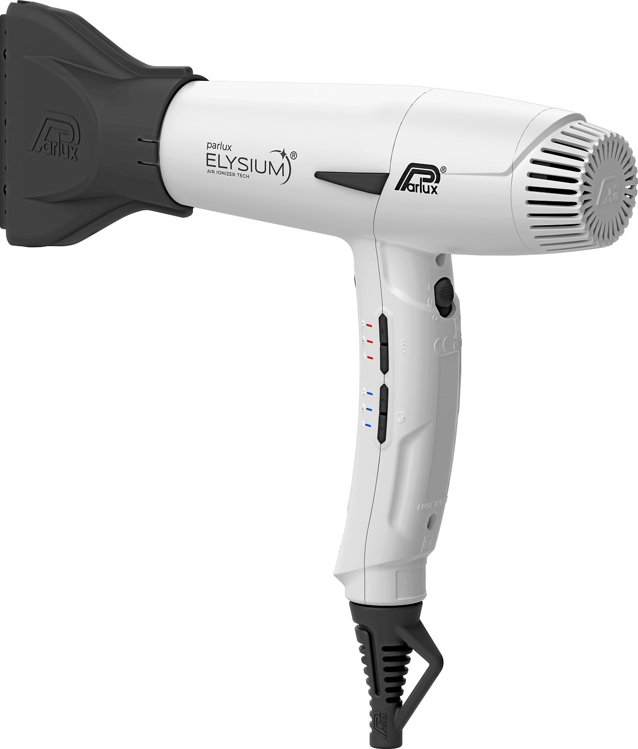  Parlux Elysium mit Magic Compact Wei&szlig; 