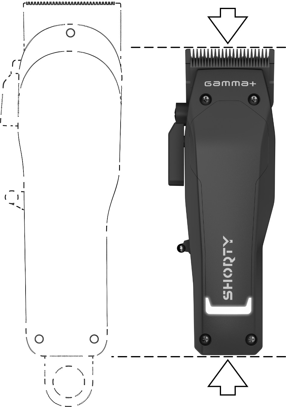  Gamma+ Shorty Clipper 