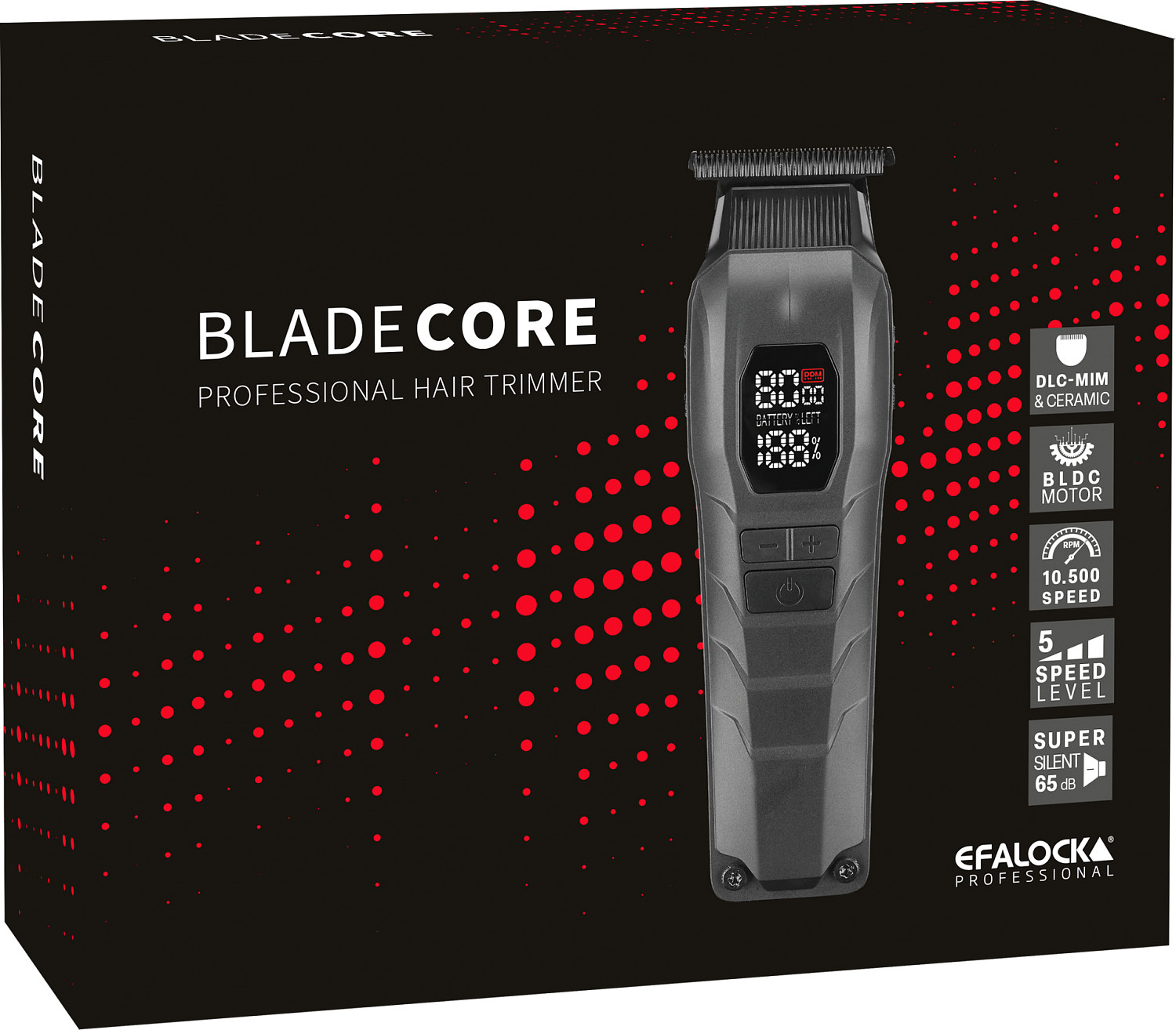  Efalock Bladecore Trimmer Schwarz 