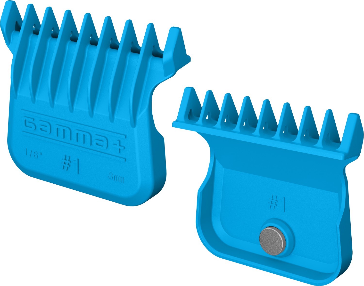  Gamma+ Magnetisches Aufsteckkammset Blau 