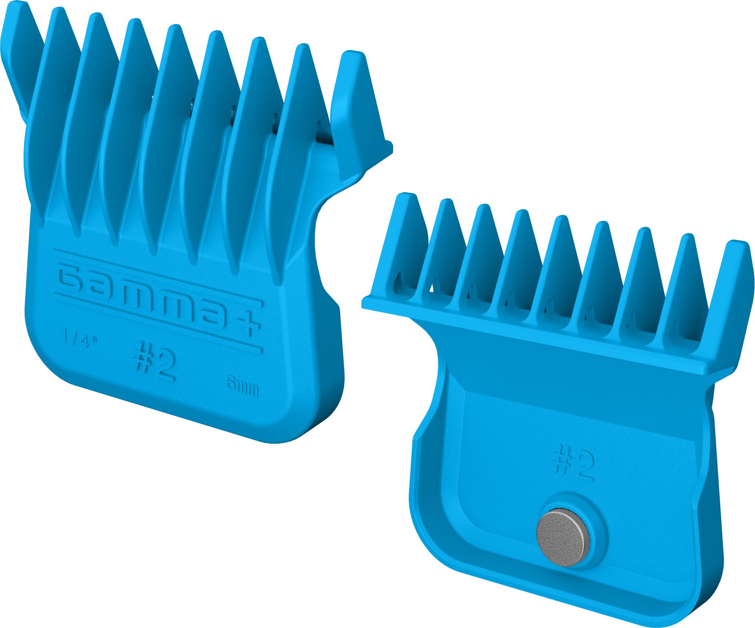  Gamma+ Magnetisches Aufsteckkammset Blau 