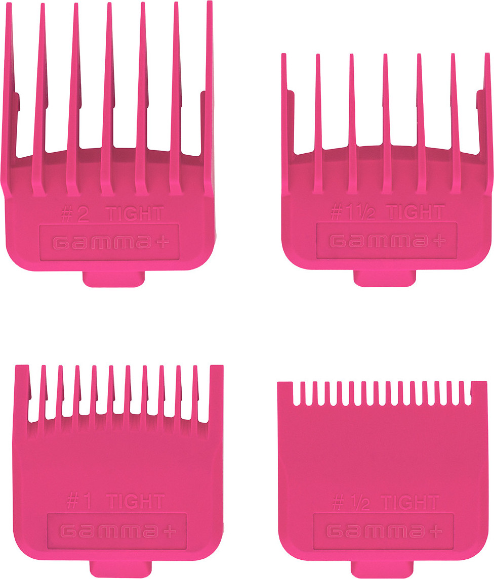  Gamma+ Doppel Magnetisches Aufsteckkammset Pink 