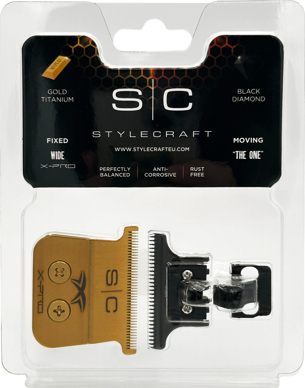  Stylecraft X-Pro Wide Gold + The One DLC Blade 