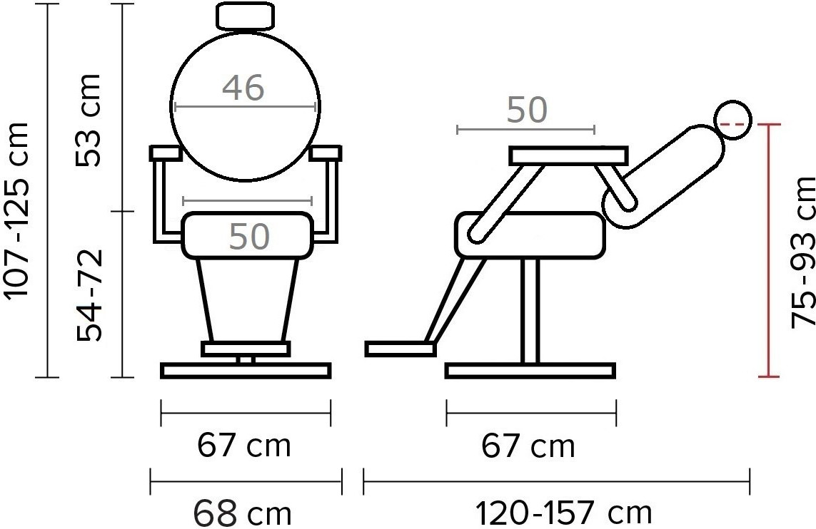  Hairway Herrenbedienungsstuhl "Romeo" camel 