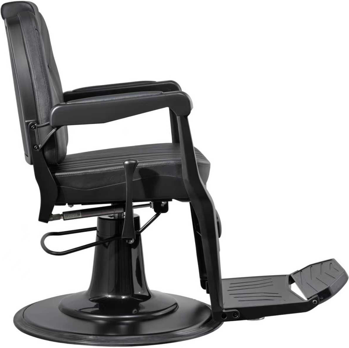  Hairway Barberstuhl Nero Schwarz 