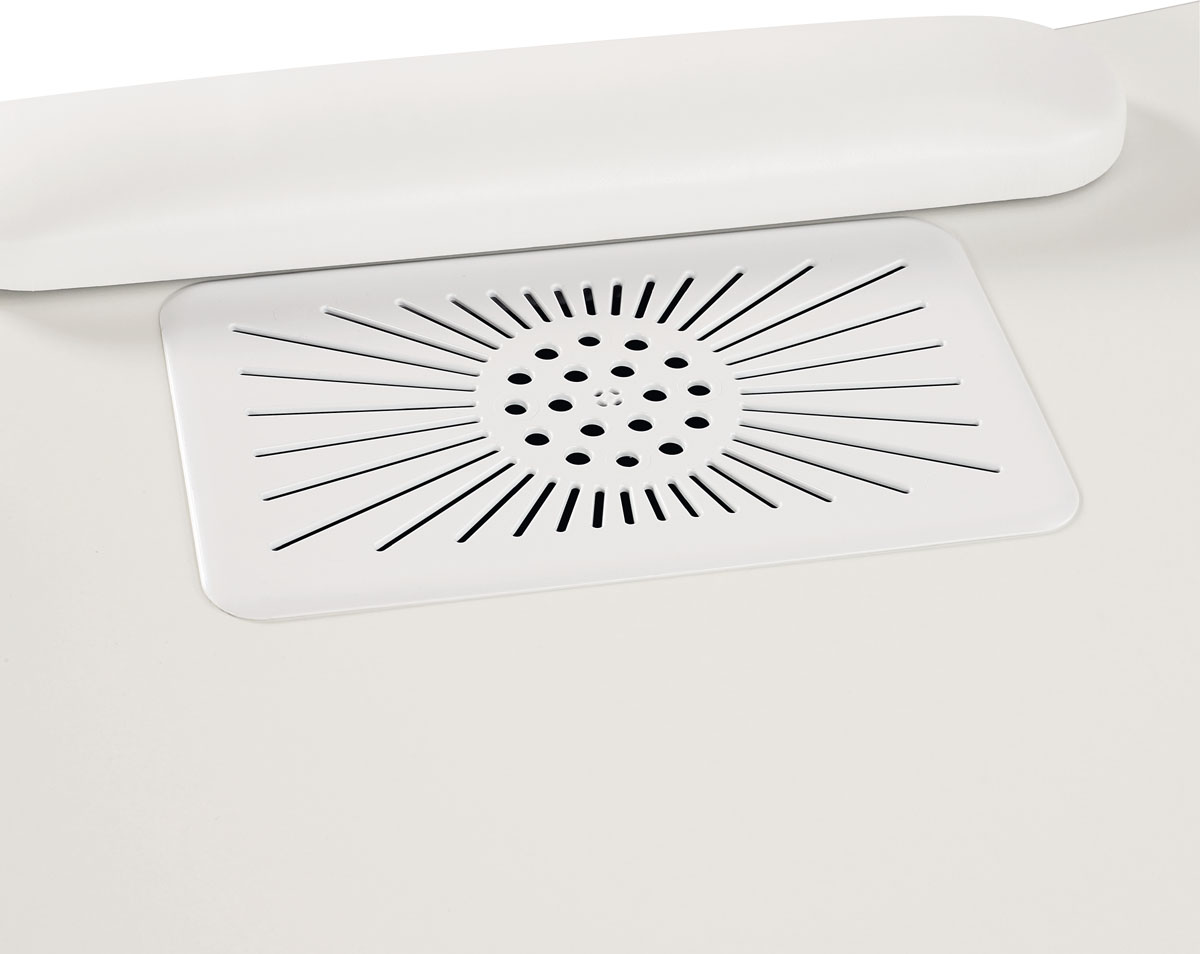  Sibel Margot Manik&uuml;re Tisch Weiss mit eingebauter Absauggung 30 Watt 