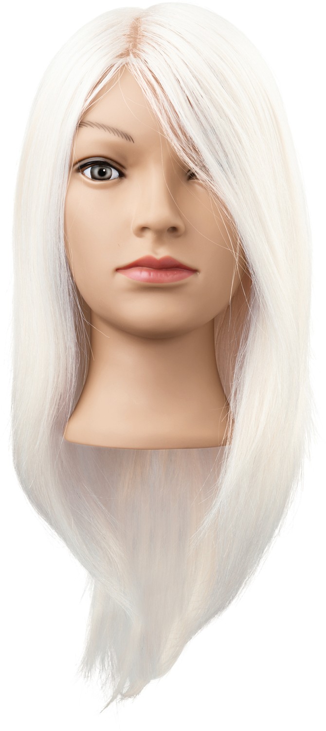  Efalock STELLA Miss Goat Haar wei&szlig; 35 cm 