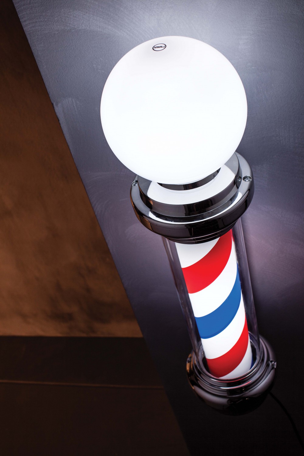  XanitaliaPro Barber Lux Barberpole mit Beleuchtung 