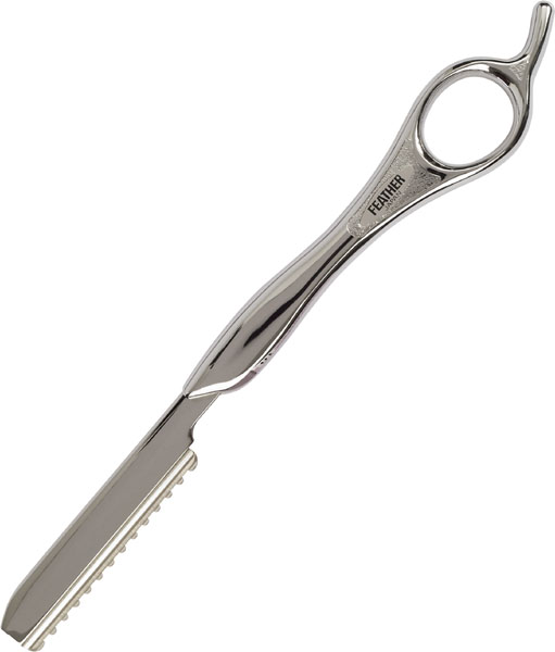  Feather Razor silber 