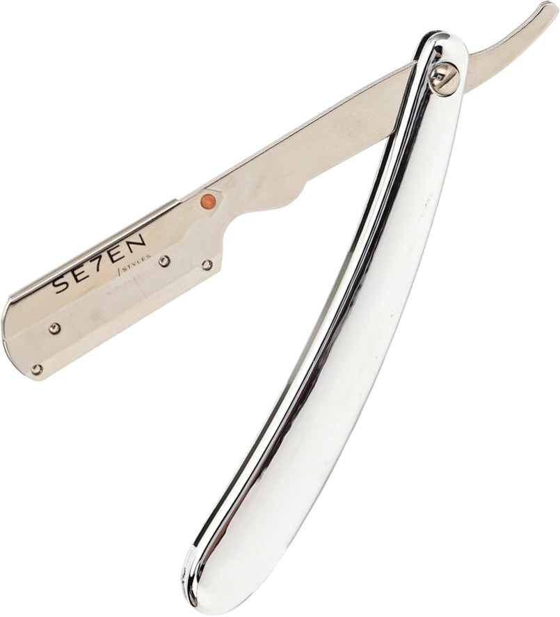  Se7en Styles Silver Barber Razor 