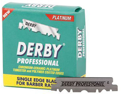  Derby Professional Single Edge Rasierklingen 