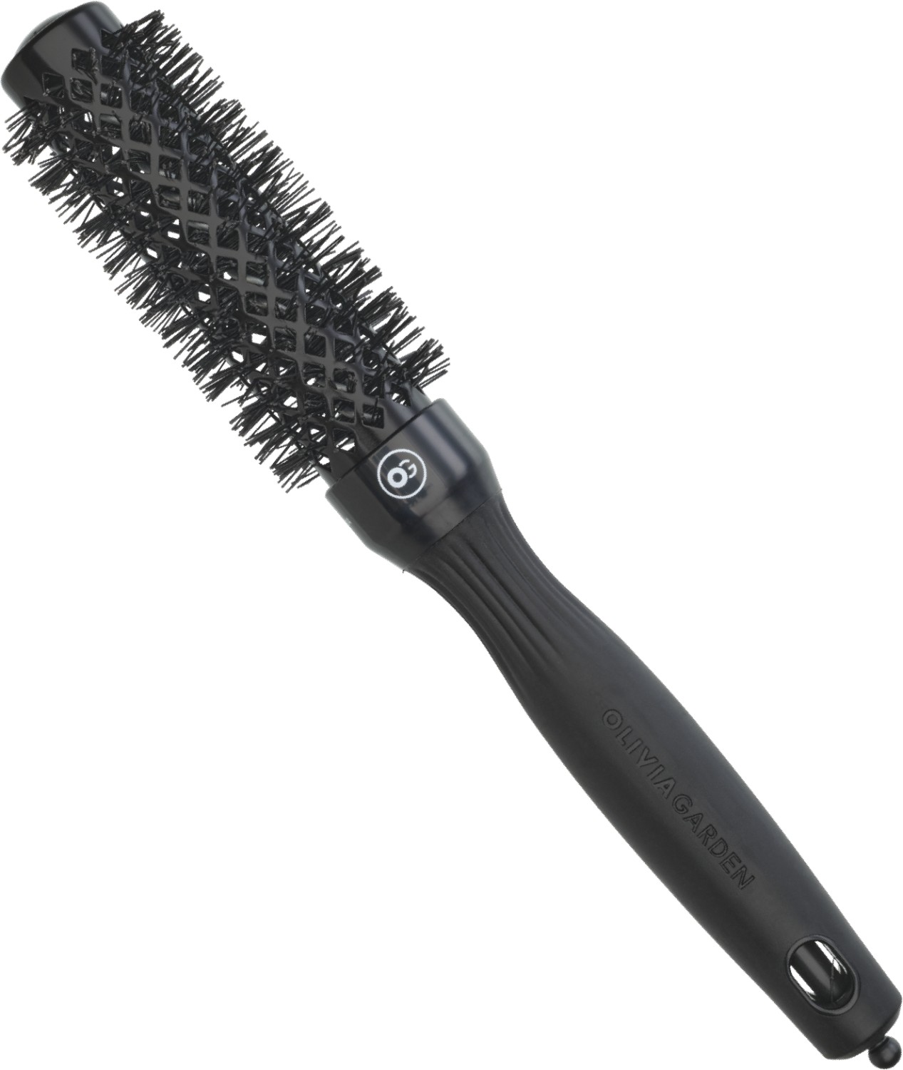  Olivia Garden Expert Blowout Shine Black 25 mm 
