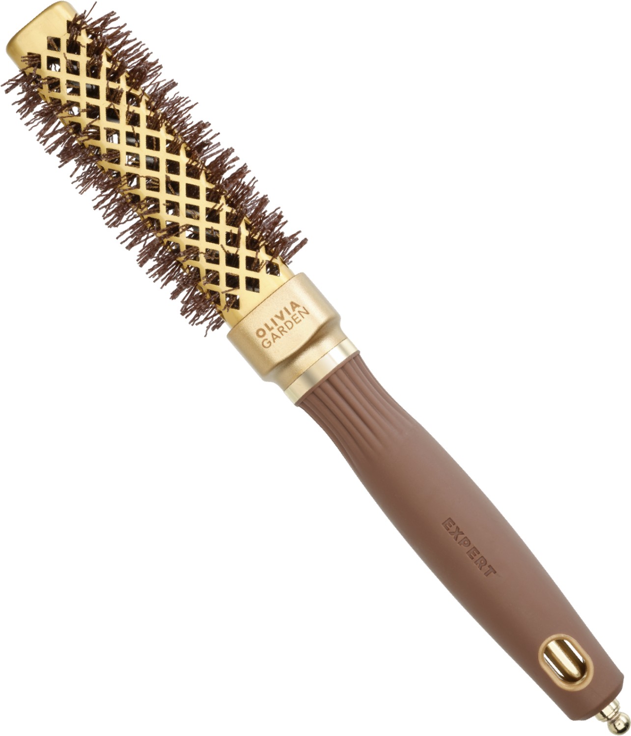  Olivia Garden Expert Blowout Straight Gold & Braun 20 mm 