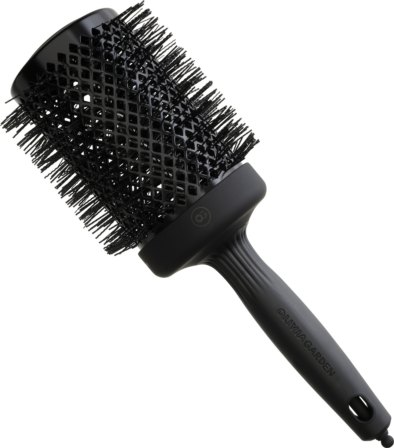  Olivia Garden Expert Blowout Shine Wavy Bristles Black Label 65 mm 