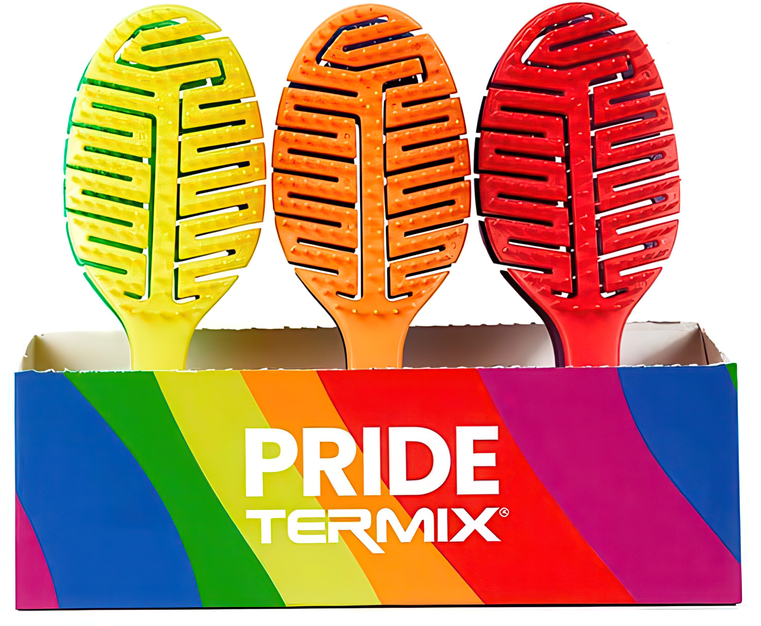  Termix Pride Detangling Hair Brush 6er-Pack 