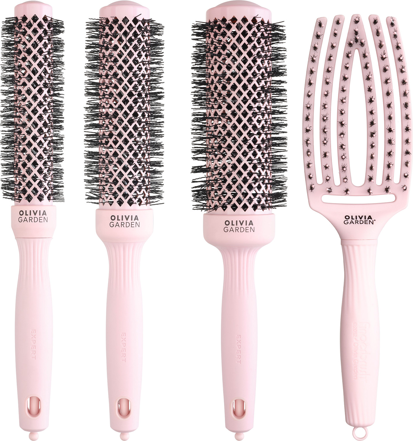  Olivia Garden Expert Blowout Speed Pastel Pink Set 