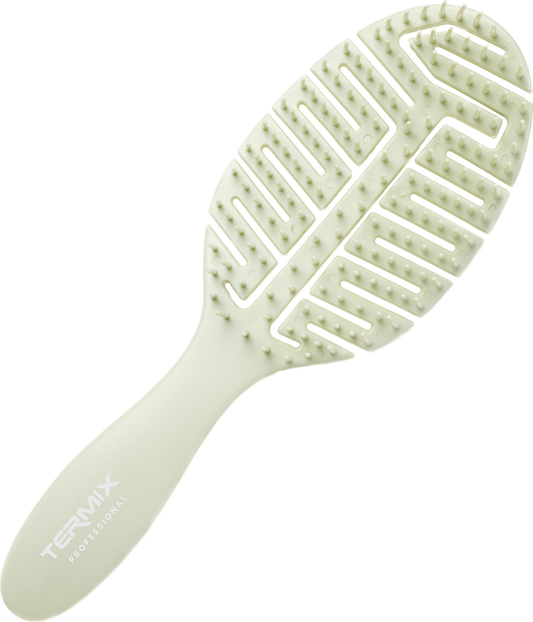  Termix Professional Anti-Static Detangling Hair Brush Green Whisper 