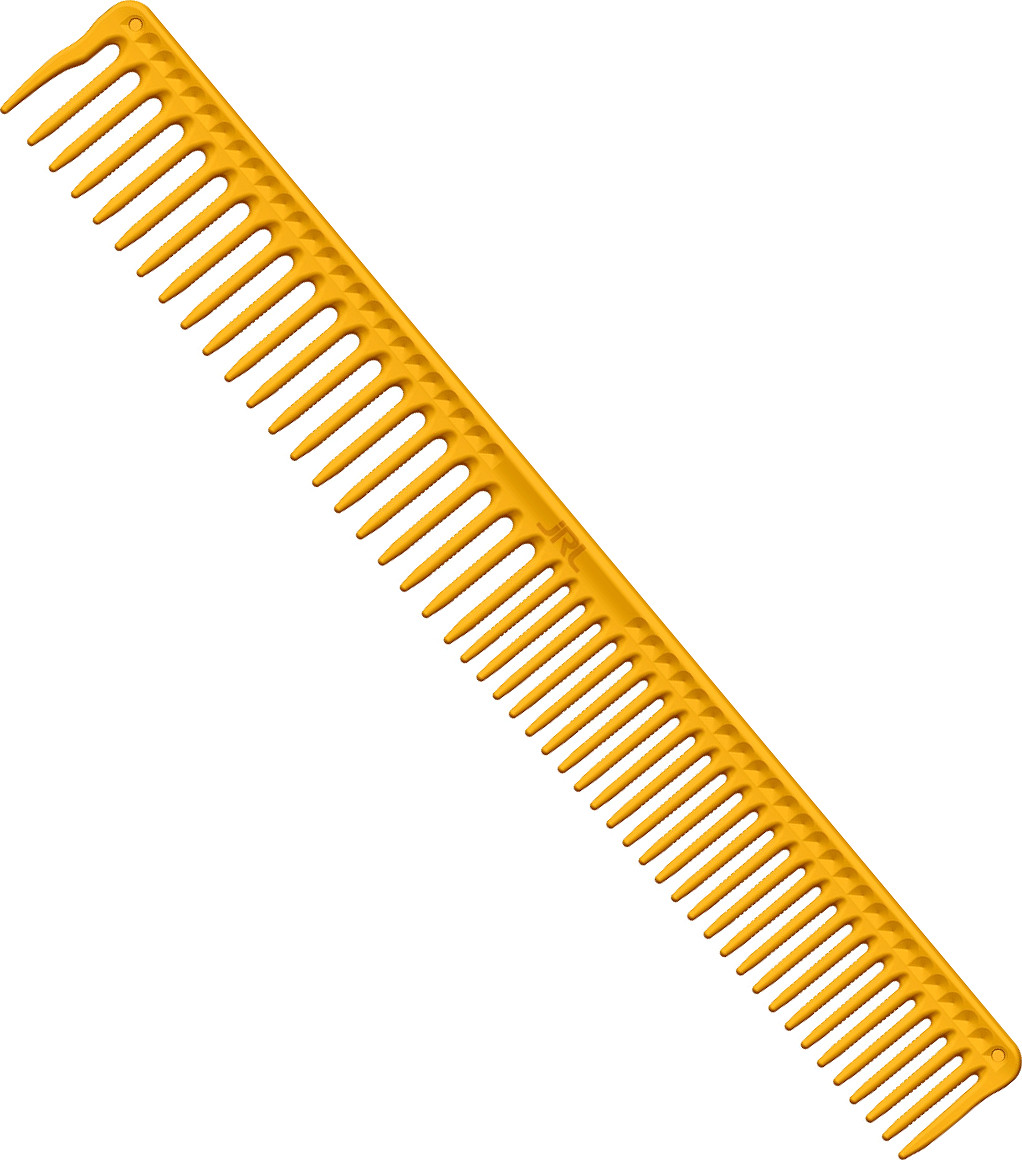  JRL J306 Long Round Tooth Comb 9" Gelb 