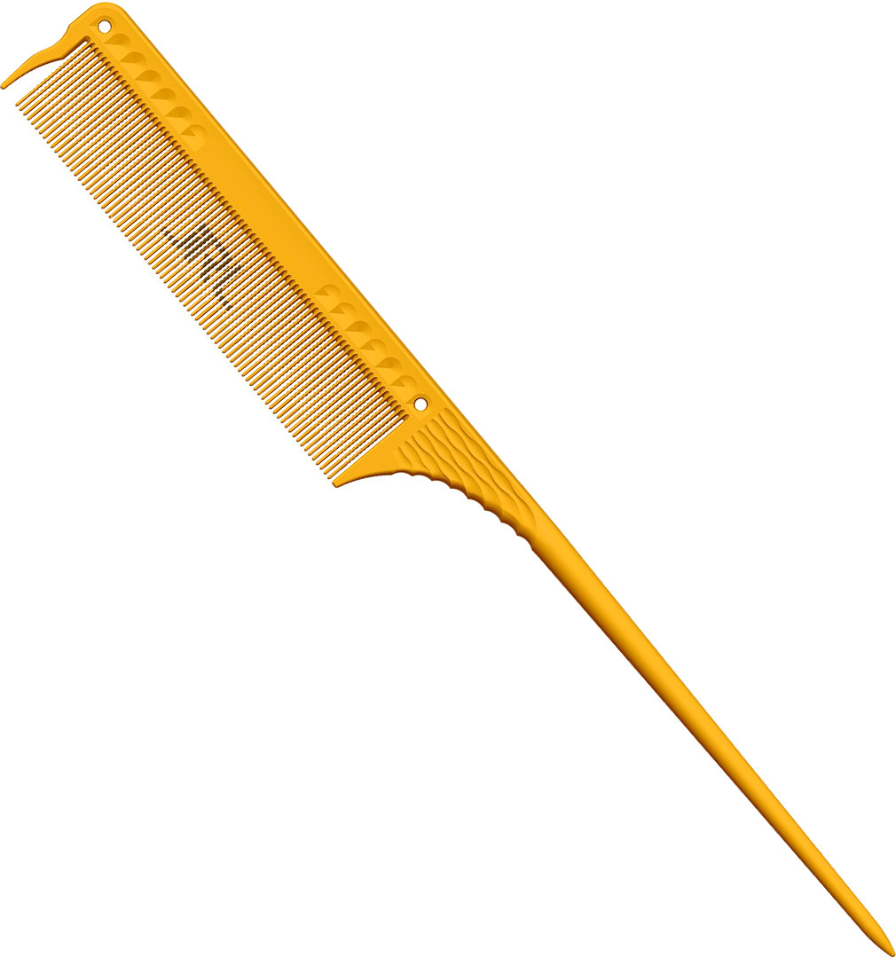  JRL Feinzahn-Stielkamm 8,5" Gelb 