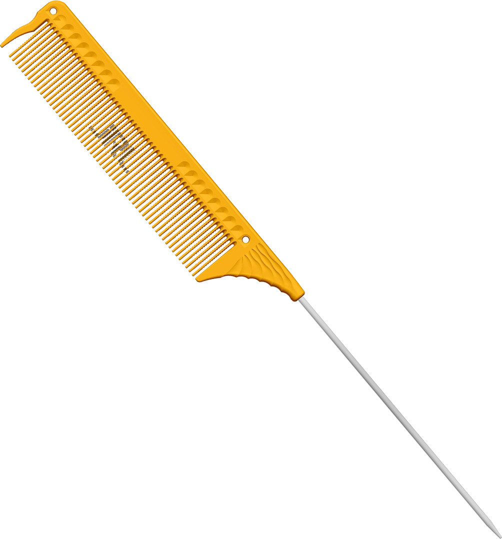  JRL Nadelstielkamm 8,8" Gelb 