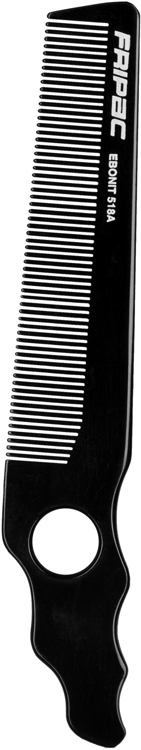  Fripac Ebonit Clipperkamm 518A Schwarz 