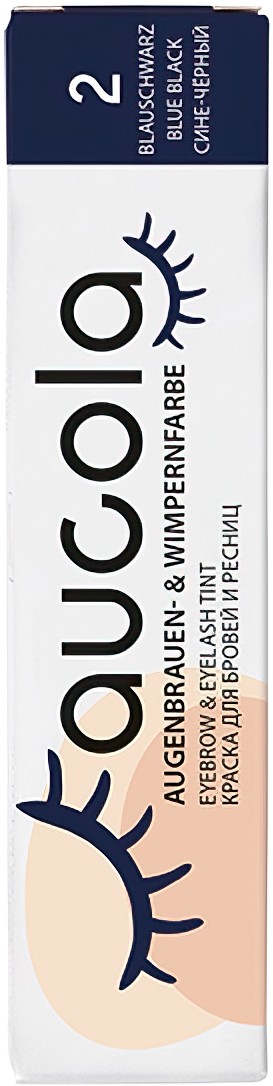  Aucola Augenbrauen - & Wimpernfarbe 2 Blauschwarz 15 ml 