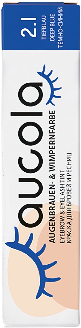  Aucola Augenbrauen - & Wimpernfarbe 2.1 Tiefblau 15 ml 