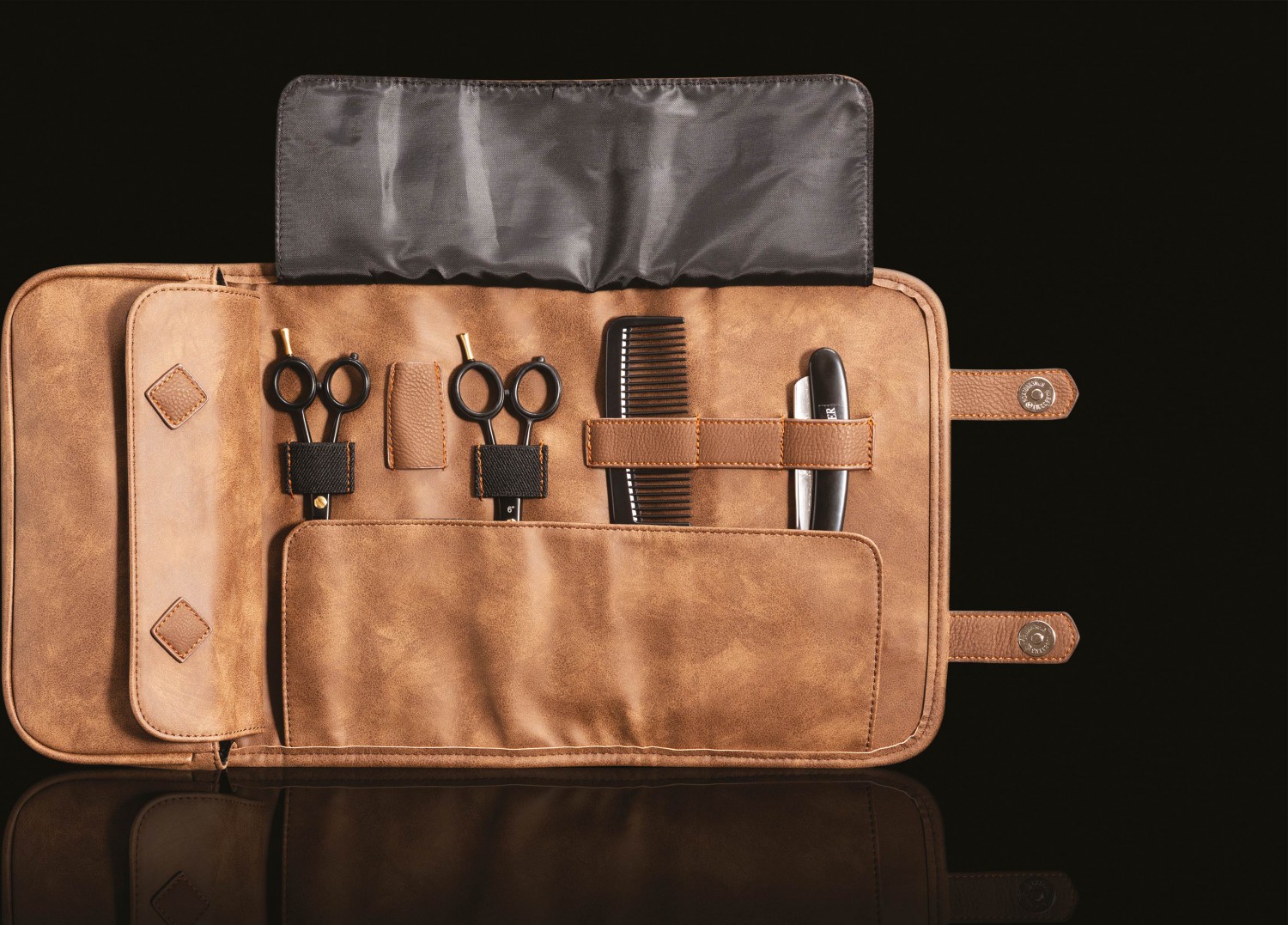  XanitaliaPro Barber Bag Black Friseurtasche Braun 