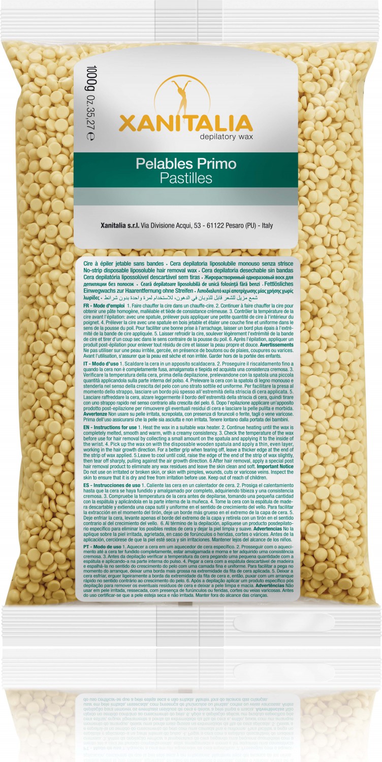  XanitaliaPro Brasilian System Wax-Perlen Argan 1000g 