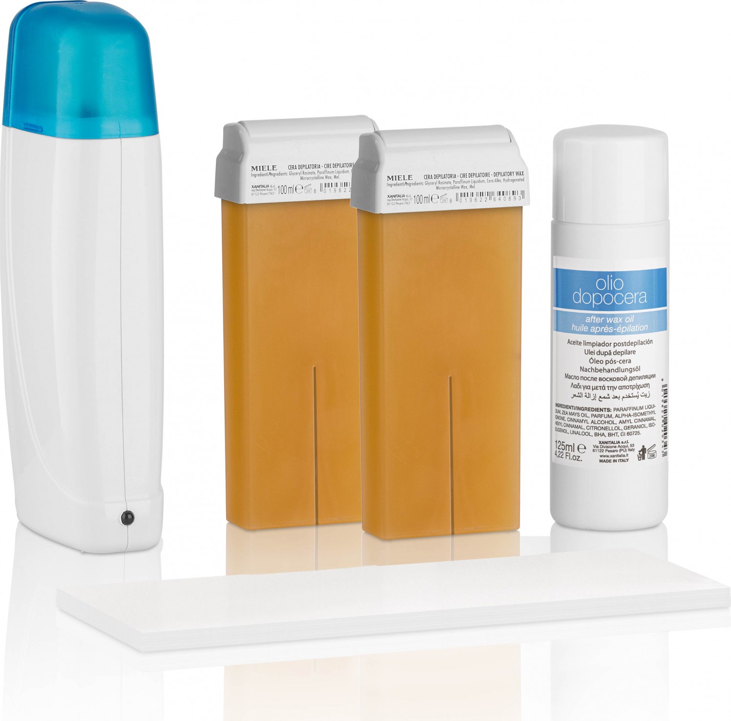  XanitaliaPro Kit Self Waxing Honey Natural 