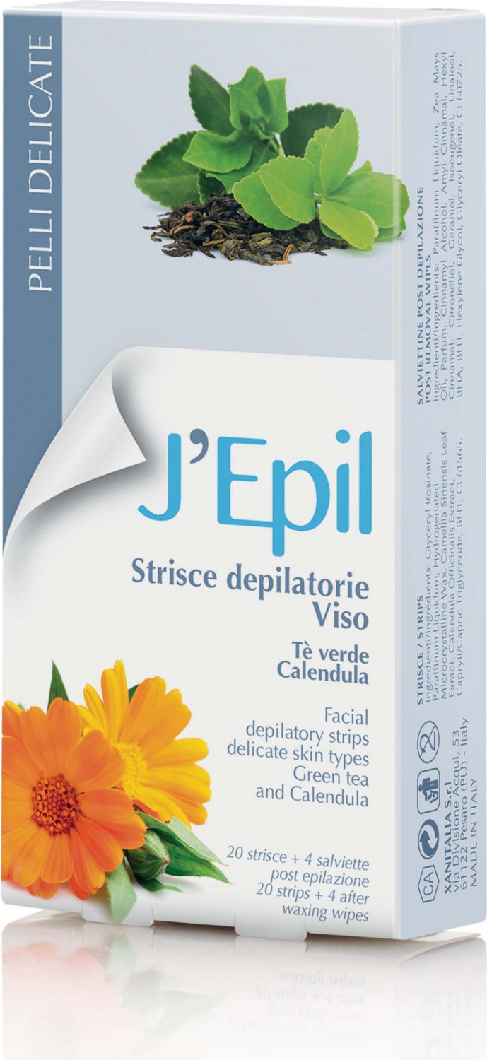 XanitaliaPro Gesichtsenthaarungsstreifen von J&acute;Epil 