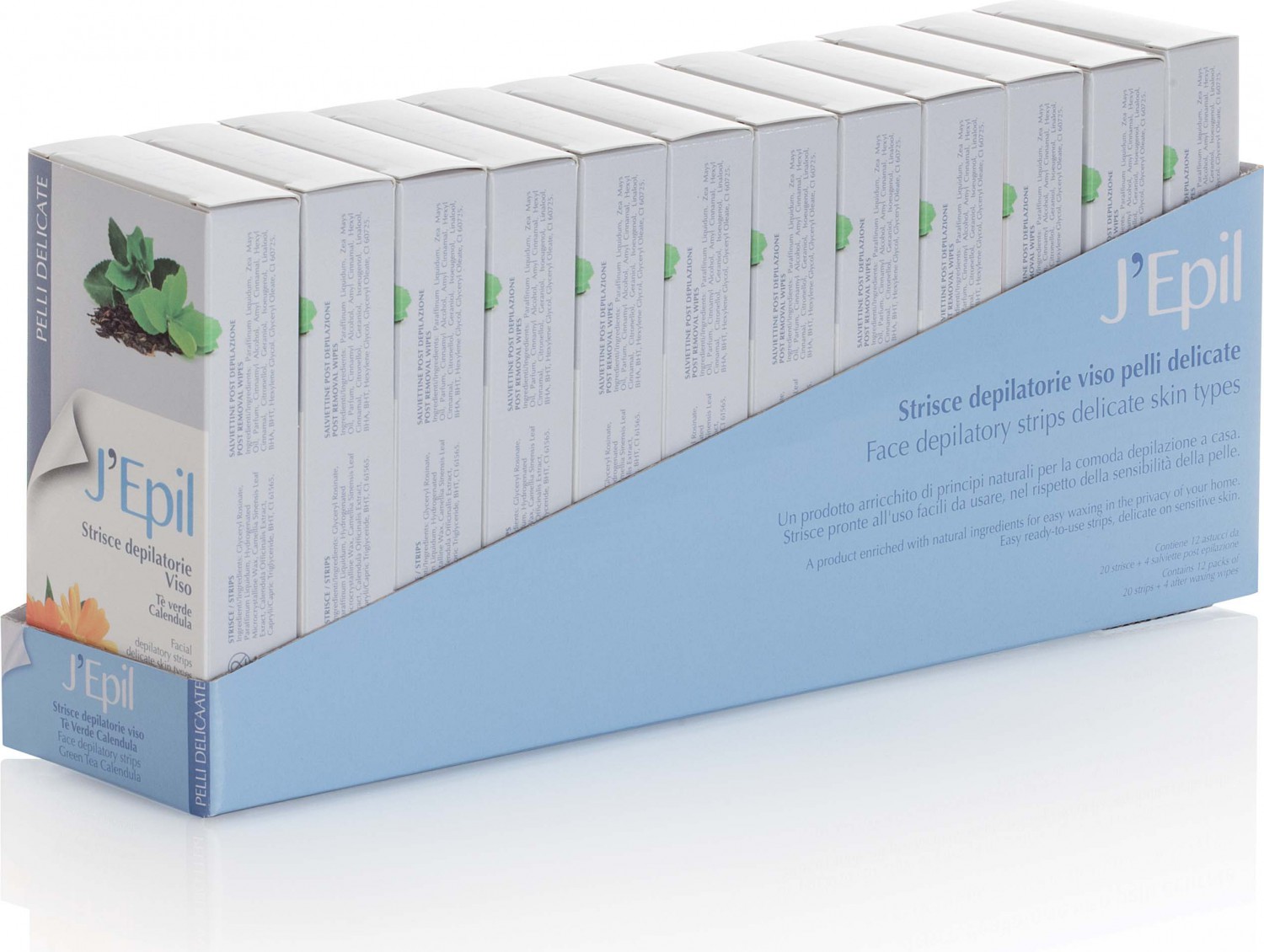  XanitaliaPro Gesichtsenthaarungsstreifen von J&acute;Epil 